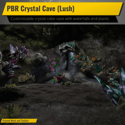 PBR Crystal Cave (Lush)
